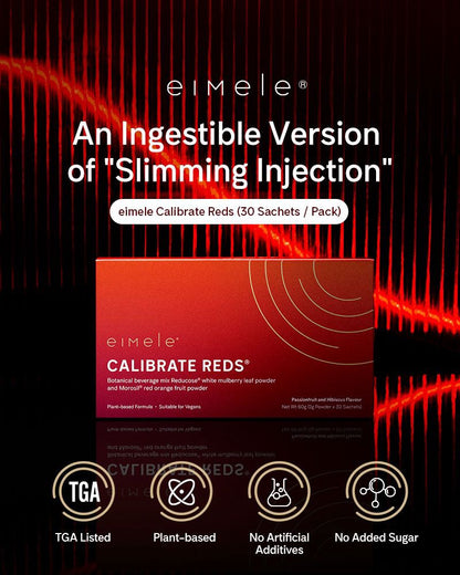 【Member Upgrade】eimele Calibrate Reds*4 packs + Shine Greens Home Edition*3 tins Free RM30 voucher pack