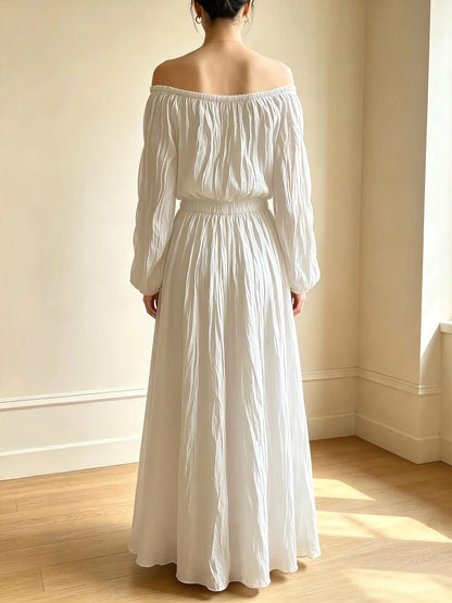 Éloise Linen Top (White)
