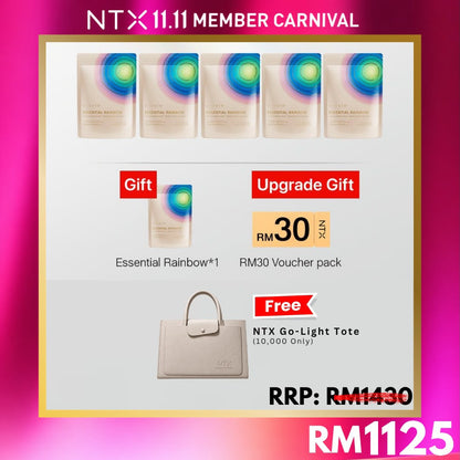 【Member Upgrade】eimele Essential Rainbow 360g/bag*5 {Free Essential Rainbow360g/bag*1 + RM30 voucher pack}