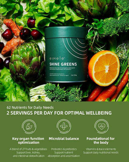 【Member Upgrade】Shine Greens Home Edition*5 + Probiotics Milk Powder*6 Free RM30 Voucher Pack