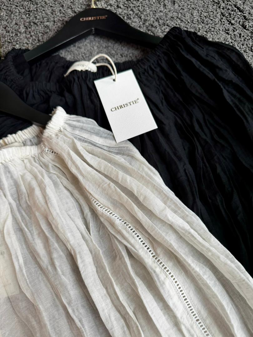 Éloise Linen Top (Black)
