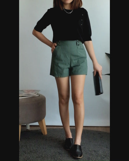 Brice Knit Top (Black)