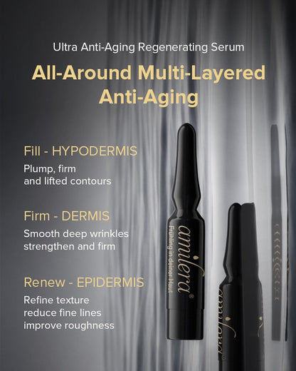 【Member Upgrade】Amilera Anti-Aging/Ultra Bright Serum 1.2ml*28 Ampoules*5 Free RM30 Voucher Pack