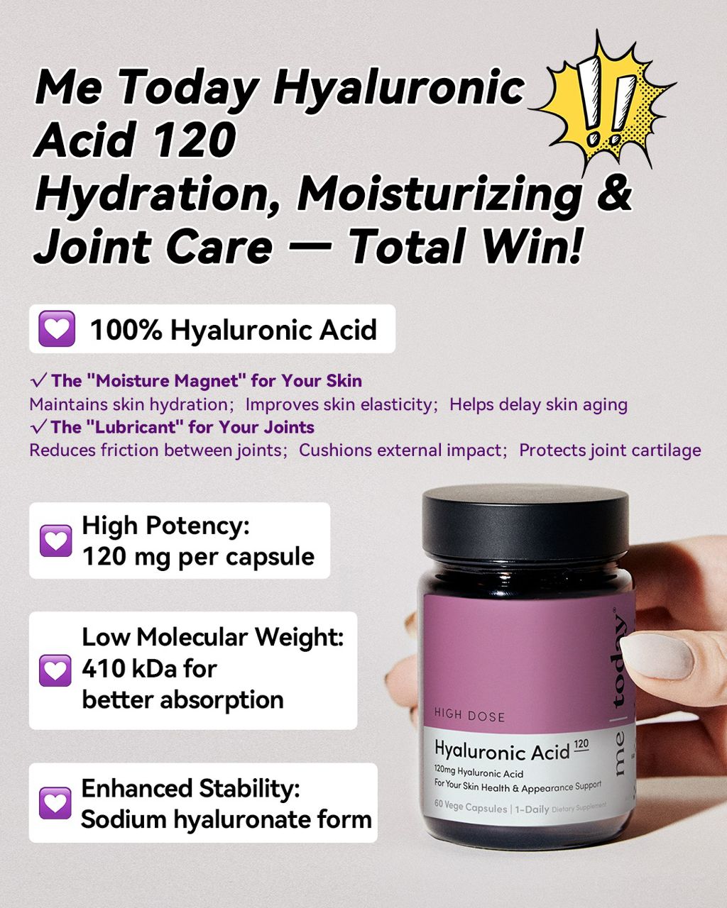 Pro Collegen+*3 +Hyaluronic Acid*3[Free Hyaluronic Acid*1 + Macaroni Tumbler]