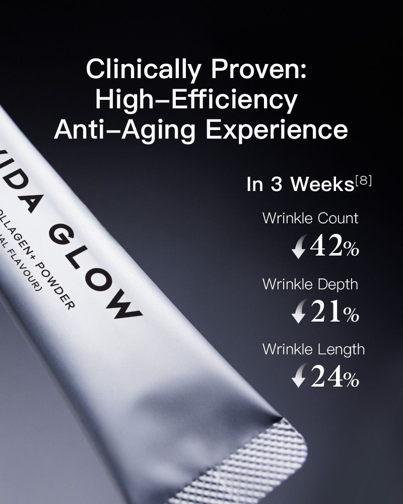 【Member Upgrade】Vida Glow Pro Collagen+*30 sachets/pack*4 + Anti-Aging/Ultra Bright Serum 1.2ml*7 Ampoules Free RM30 Voucher Pack