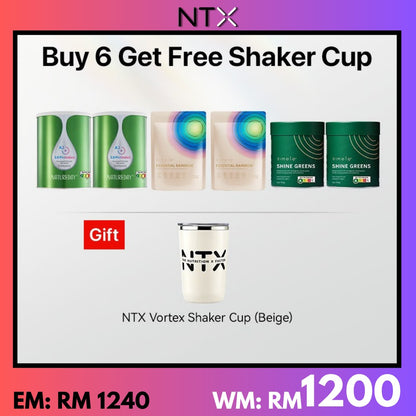 NatureDay*2 + Rainbow*2 + Shine Green*2{Free Shaker Cup}