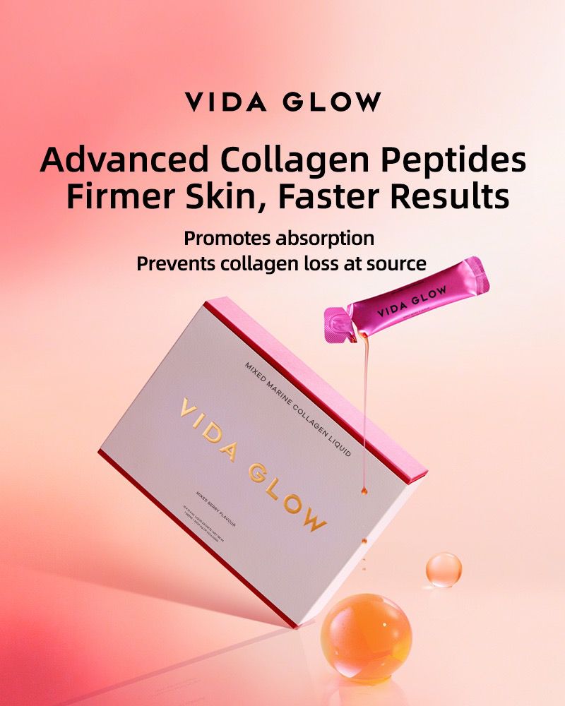 【Member Upgrade】Vida Glow Collagen Liquid*4 packs + Hydrolysate*3 packs Free RM30 voucher pack