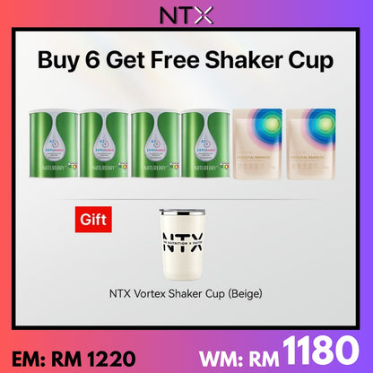NatureDay*4 + Rainbow*2{Free Shaker Cup}