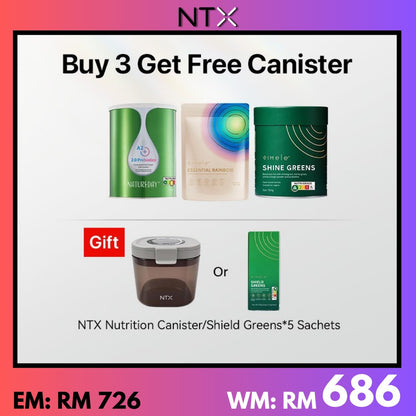 NatureDay*1 + Rainbow*1 + Shine Green*1{Free Canister/ShieldGreen }