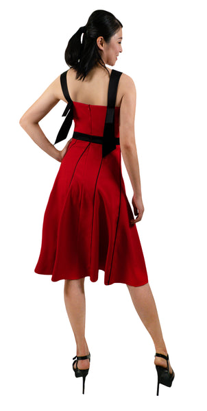 ANASTASIA DRESS [RED]