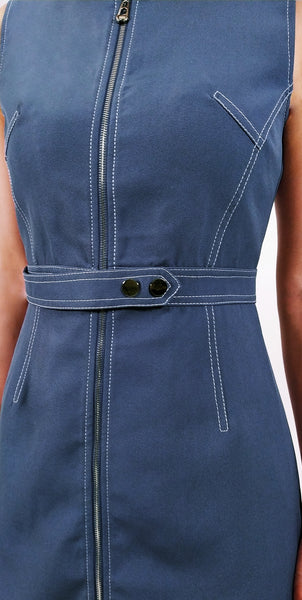 ASPEN DRESS [BLUE]