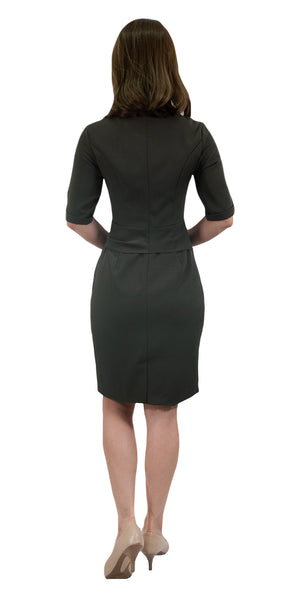 REMI DRESS [ARMY GREEN]