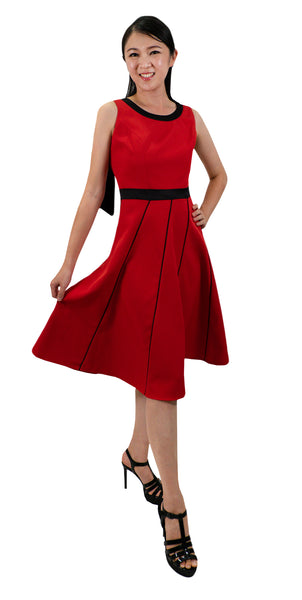 ANASTASIA DRESS [RED]