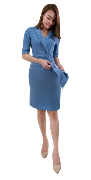 REMI DRESS [BLUE]