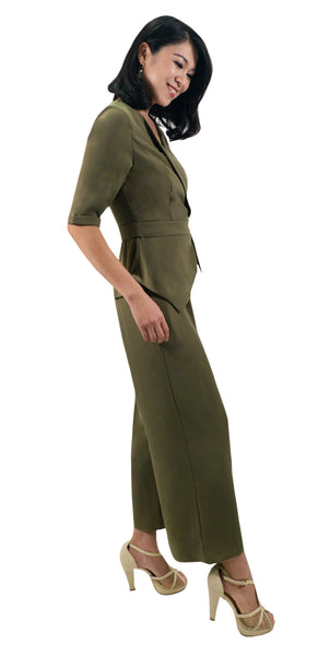 MAKENZIE JUMPSUIT [GREEN]