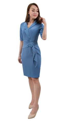 REMI DRESS [BLUE]