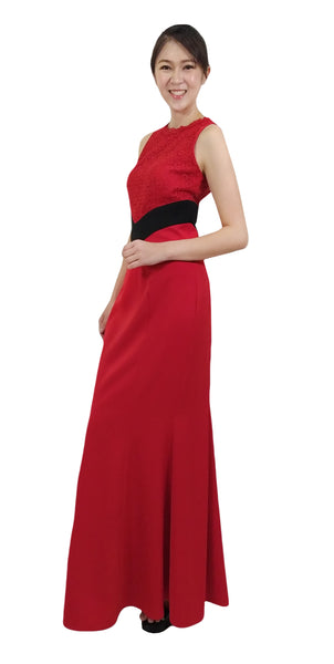 Ariyah Long Dress [Red]