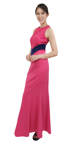 Ariyah Long Dress [Pink]