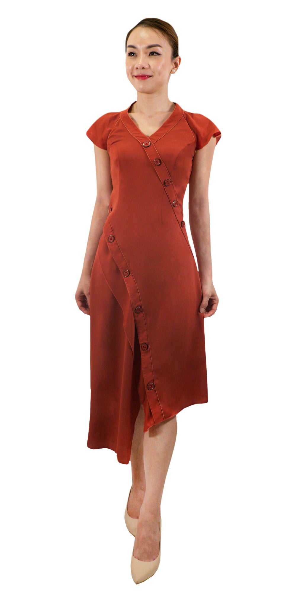 Alaina Dress [Orange]