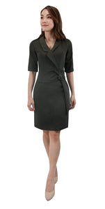 REMI DRESS [ARMY GREEN]