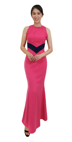 Ariyah Long Dress [Pink]