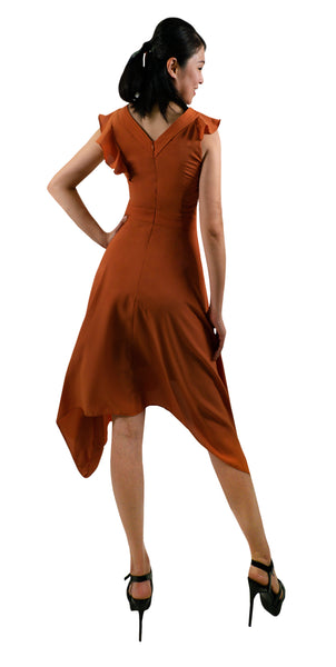 NATALIA DRESS [ORANGE]