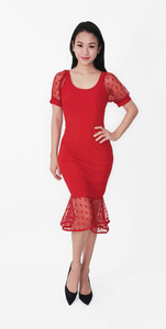 BELLA DRESS [RED]