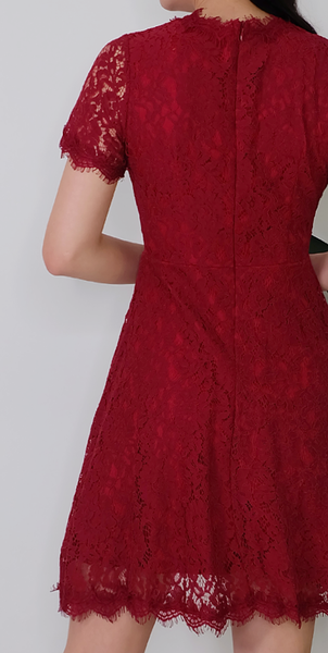 UMEKO DRESS [MAROON]