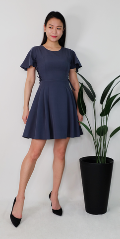 JENESIS DRESS [DARK BLUE]