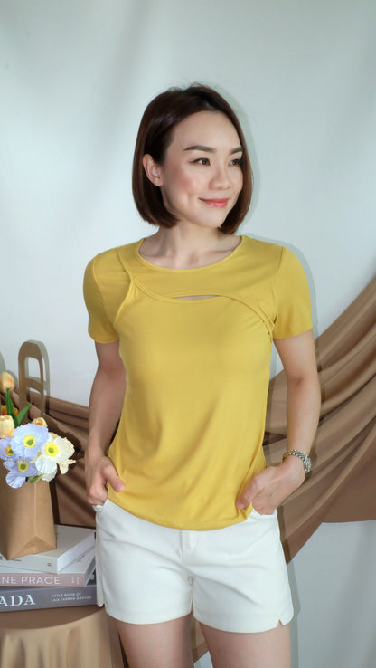 Violet Top (Yellow)