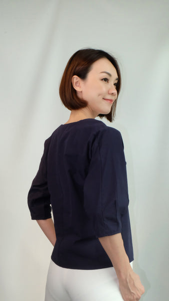 BECKETT TOP [NAVY]