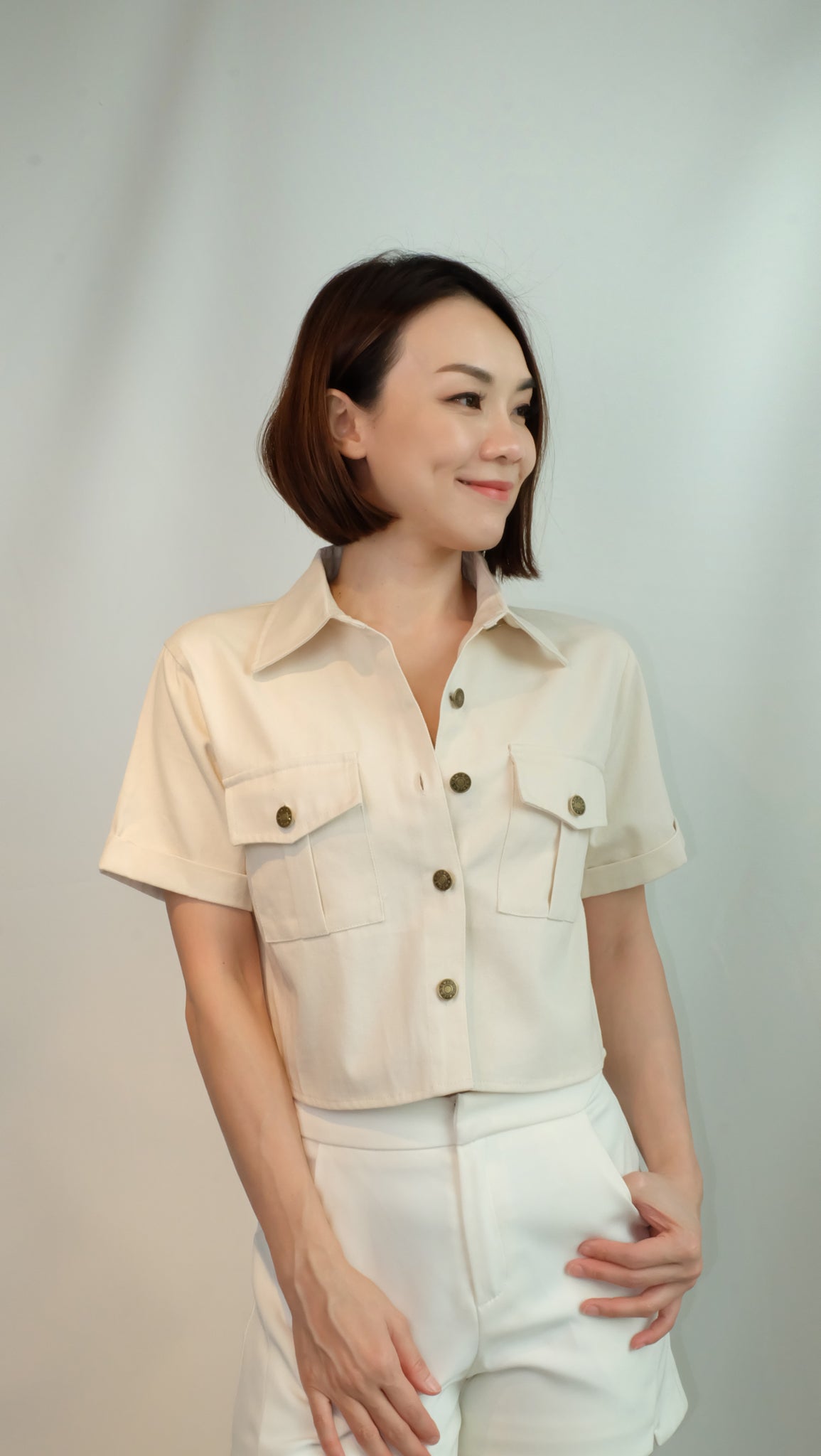 SAWYER TOP [BEIGE]