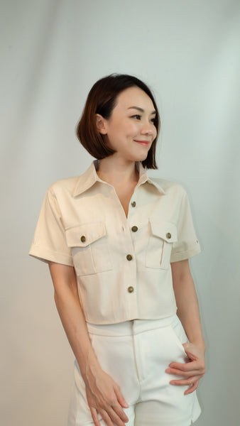 SAWYER TOP [BEIGE]