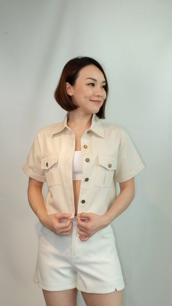 SAWYER TOP [BEIGE]
