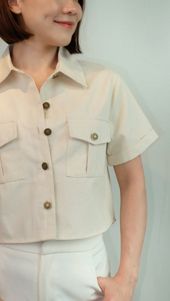SAWYER TOP [BEIGE]