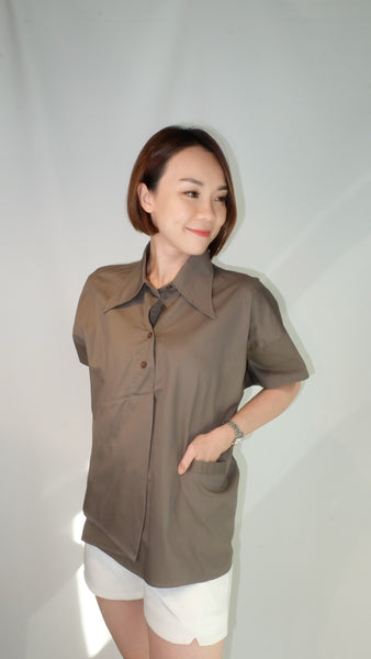 ROSCOE TOP [GREY]