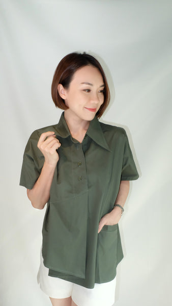 ROSCOE TOP [GREEN]