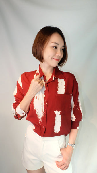 ARLO TOP [RED]