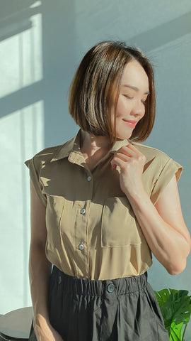 GENESIS TOP [KHAKI]