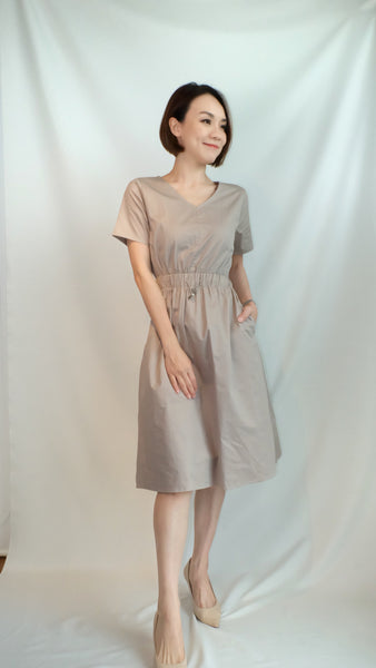 MARGARET DRESS [GREY]