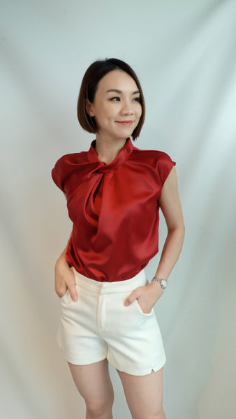 ROWAN TOP [MAROON]