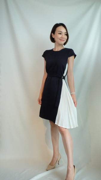 LUXURY DRESS [NAVY]