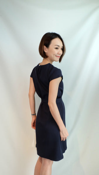 LUXURY DRESS [NAVY]