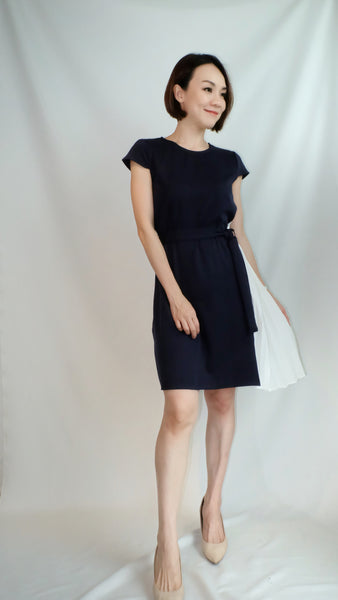 LUXURY DRESS [NAVY]