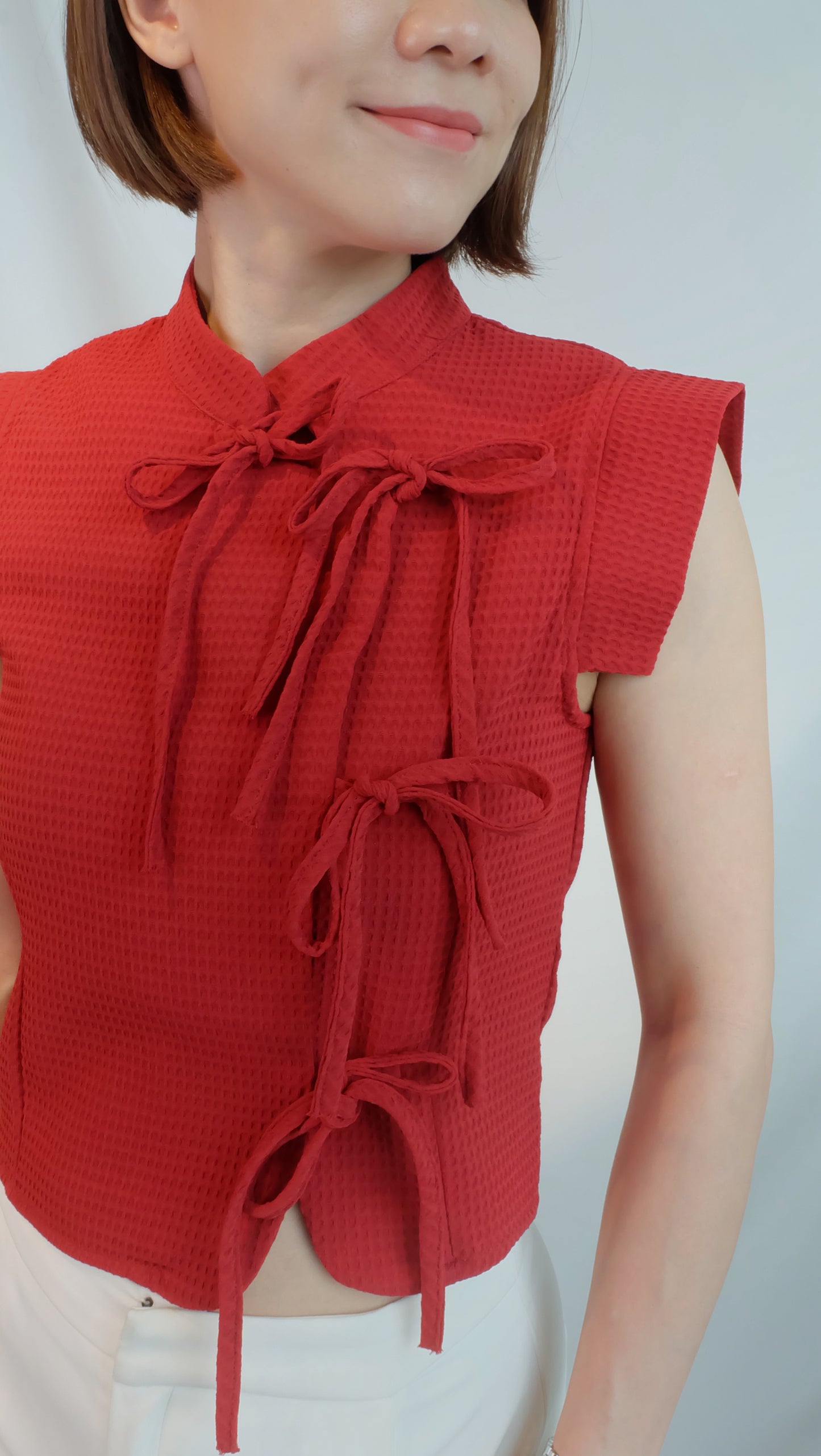 Charlotte Top (Maroon)