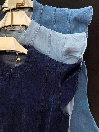 Sullivan Top (Medium Blue)