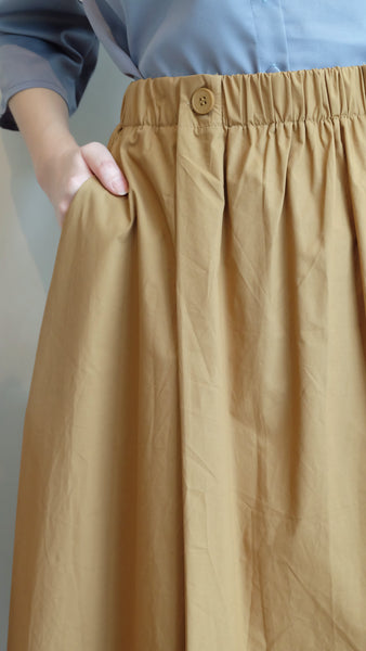 HILDA SKIRT [KHAKI]