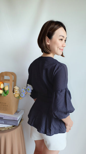 VALENTINA TOP [NAVY]