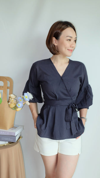 VALENTINA TOP [NAVY]