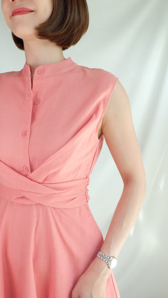 EMMELINE DRESS [PEACH]